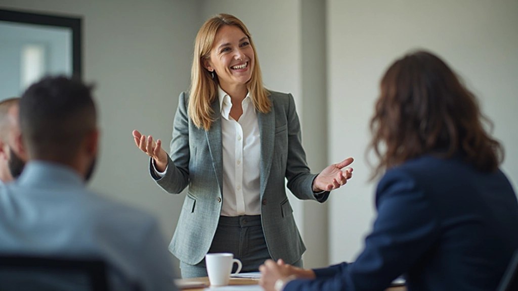 Team collaborating in meeting room with project management tools displayed on whiteboard